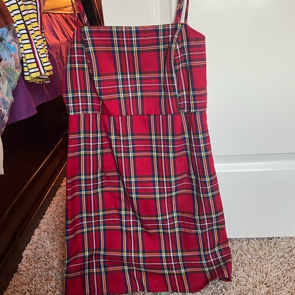 Plaid dress